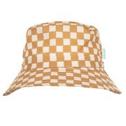 Acorn Checkmate Wide Brim Bucket Hat-hats-and-sunglasses-Bambini
