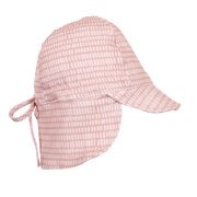 Acorn Rose Dashes Flap Hat-hats-and-sunglasses-Bambini