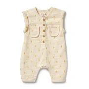 Wilson & Frenchy Crinkle Growsuit-bodysuits-and-rompers-Bambini