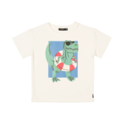 Rock Your Kid Dino Swim T-Shirt-tops-Bambini