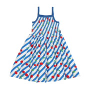 Rock Your Kid Cherry Stripes Sun Dress-dresses-and-skirts-Bambini