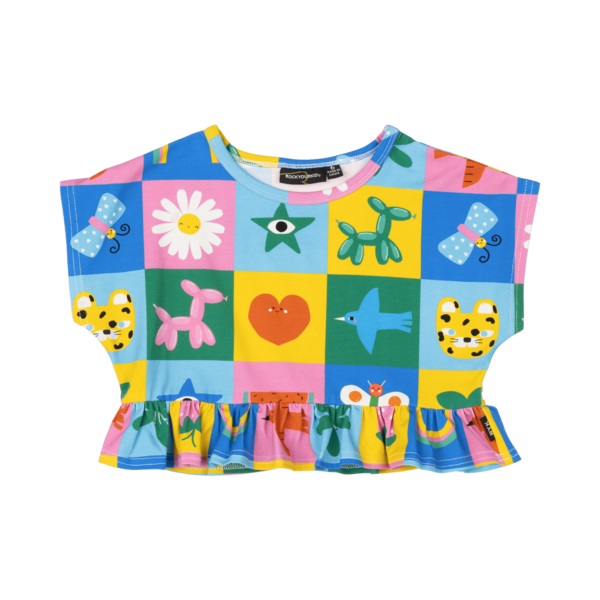 Rock Your Kid Playtime Frill T-Shirt