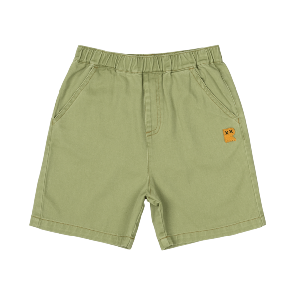 Rock Your Kid Green Wash Denim Shorts