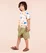 Rock Your Kid Green Wash Denim Shorts