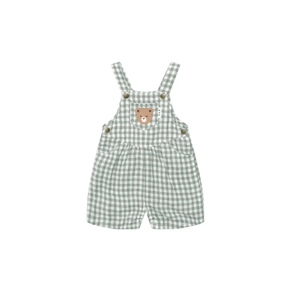 Huxbaby Huxbear Check Short Overall