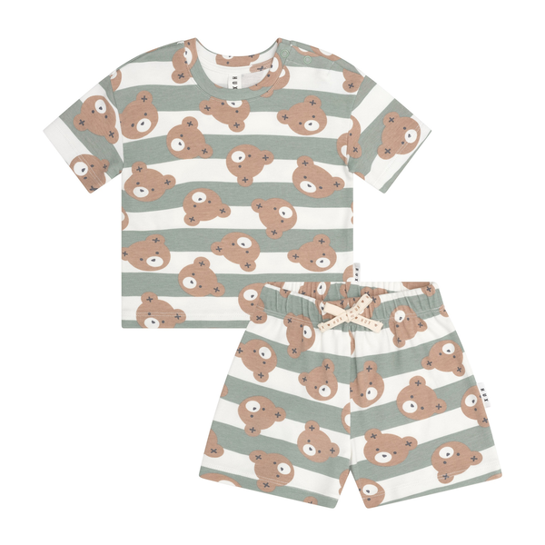 Huxbaby Huxbear Stripe PJ Set