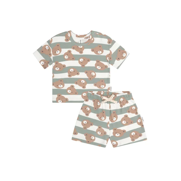 Huxbaby Huxbear Stripe PJ Set