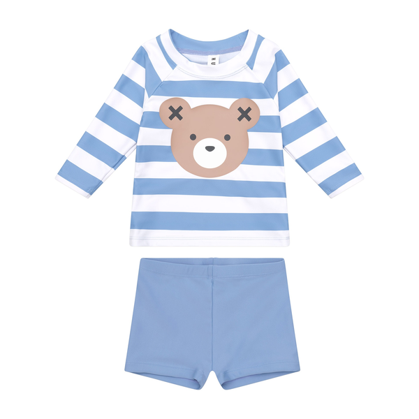 Huxbaby Huxbear Stripe Swim Set