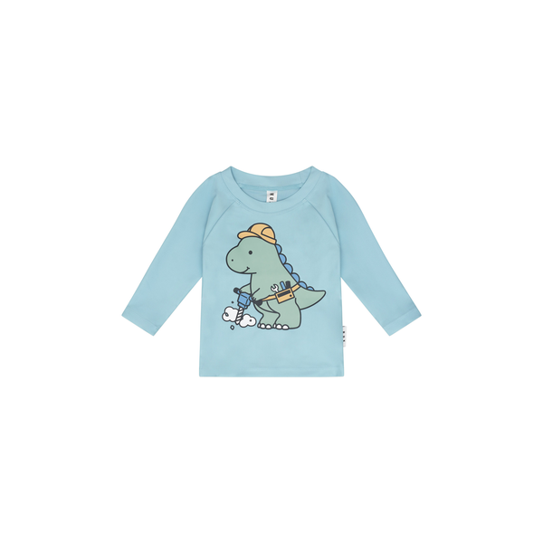 Huxbaby Construction Dino Rashguard