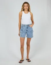 Silent Theory Denim Jordan Short-pants-and-shorts-Bambini