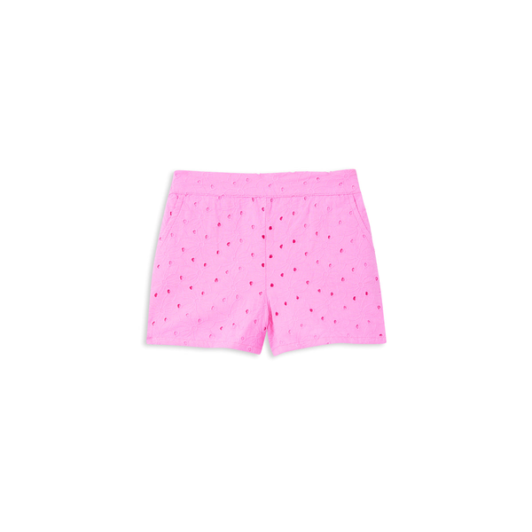 Milky Pink Broderie Short