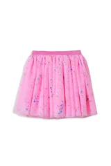 Milky Rainbow Foil Tutu Skirt-dresses-and-skirts-Bambini