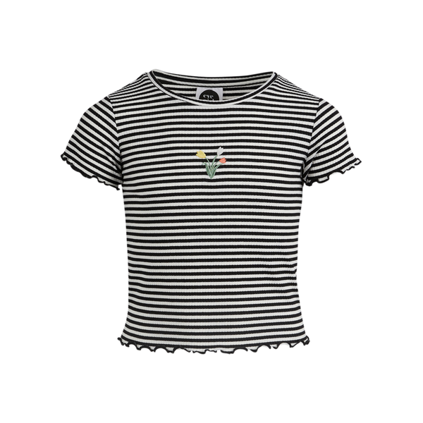 Eve Girl Frankie Rib Tee