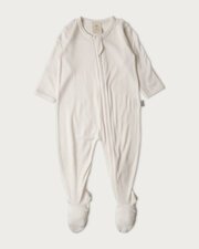 Babu Merino Footed Onesie-bodysuits-and-rompers-Bambini