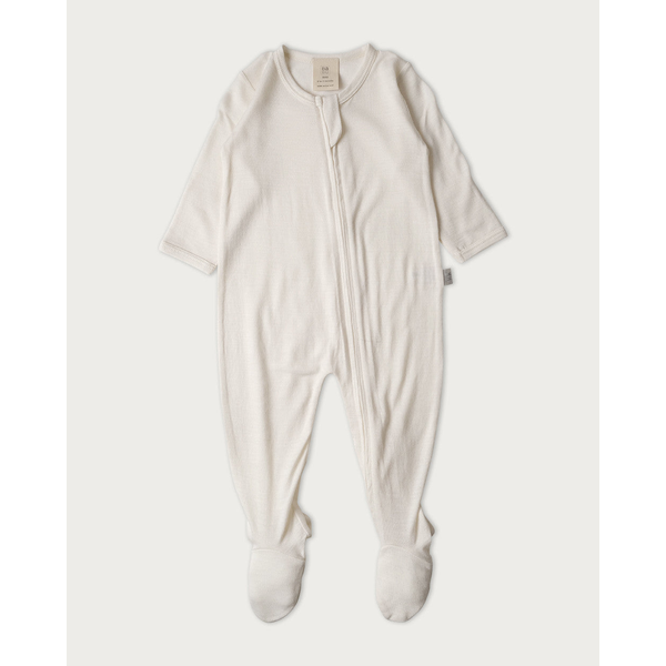 Babu Merino Footed Onesie