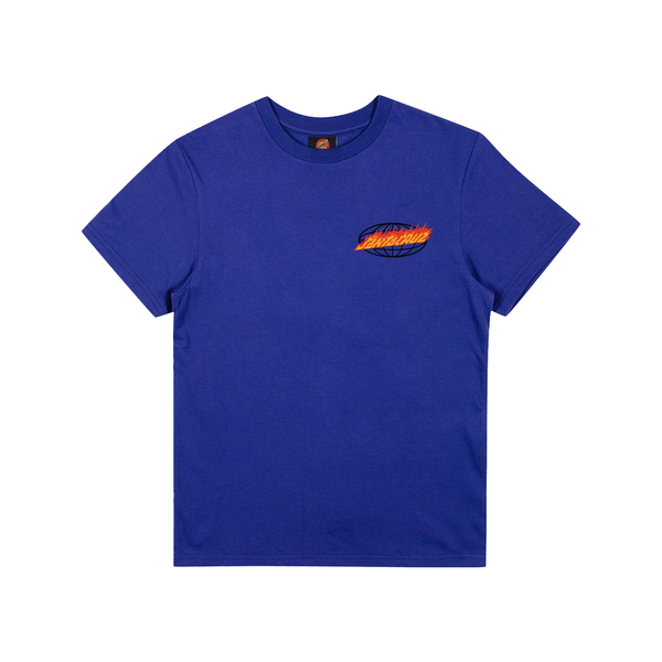 Santa Cruz Global Flame Dot Tee