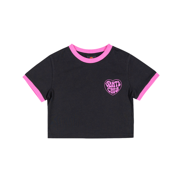 Santa Cruz Balloon Heart Chest Tee