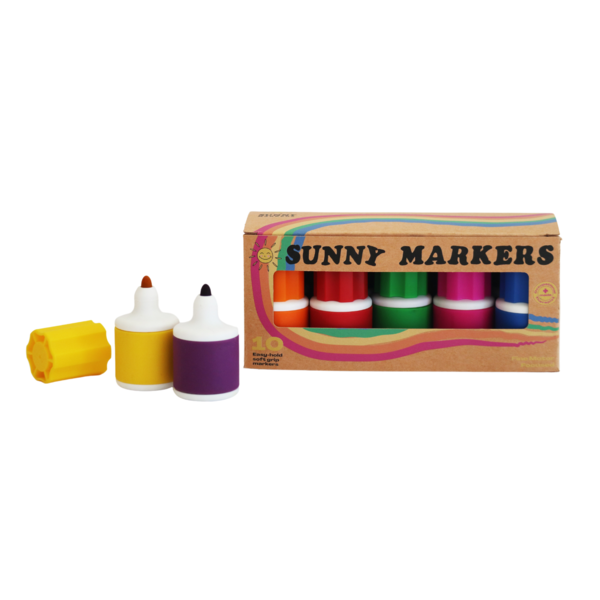 Sunny Markers Wide Grip Marker Pens