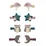 Mimi & Lula Mini Clip 8 Pack