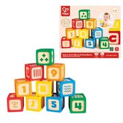 Hape 10pc Grip-n-Stack Smart Start Blocks-toys-Bambini