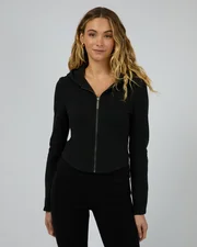 Silent Theory Dua Zip Thru-tops-Bambini