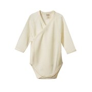 Nature Baby Merino Kimono Bodysuit Pointelle-bodysuits-and-rompers-Bambini