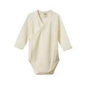 Nature Baby Merino Kimono Bodysuit Pointelle-bodysuits-and-rompers-Bambini