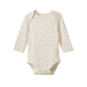 Nature Baby LS Pointelle Bodysuit-bodysuits-and-rompers-Bambini