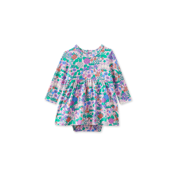 Milky Daffodil Easter Baby Dress
