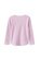 Milky Pink Stripe Henley