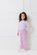 Milky Pink Stripe Henley