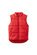 Milky Red Crush Puffer Vest