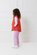 Milky Red Crush Puffer Vest