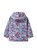 Milky Navy Bloom Rain Jacket