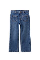 Milky Mid Wash Denim Jean-pants-and-shorts-Bambini