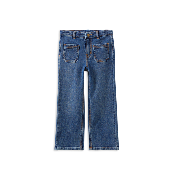 Milky Mid Wash Denim Jean
