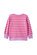 Milky Raspberry Stripe Sweat