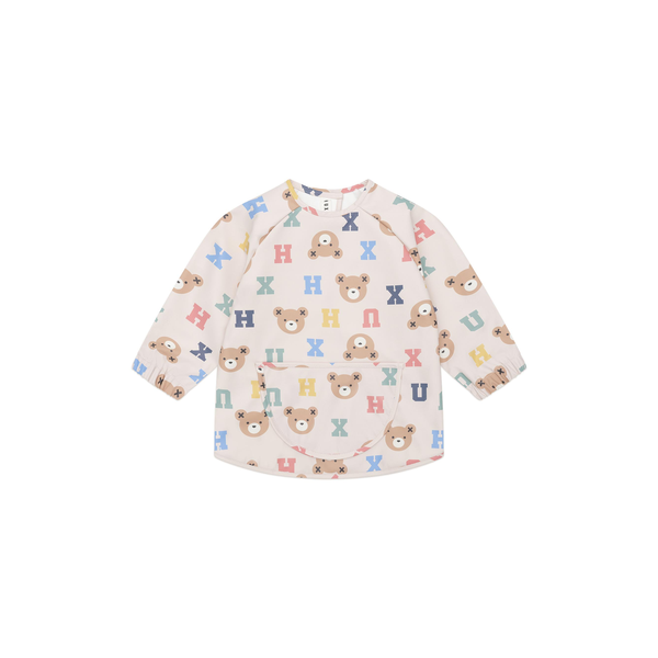 Huxbaby Hux Alphabet Messy Smock