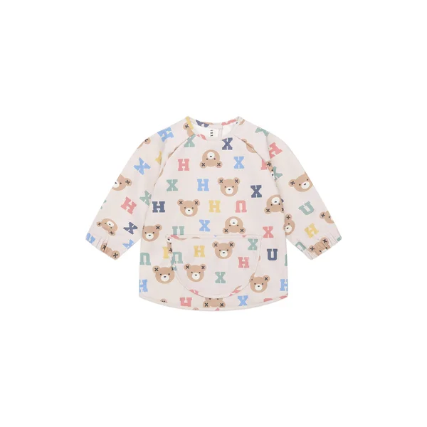 Huxbaby Hux Alphabet Messy Smock