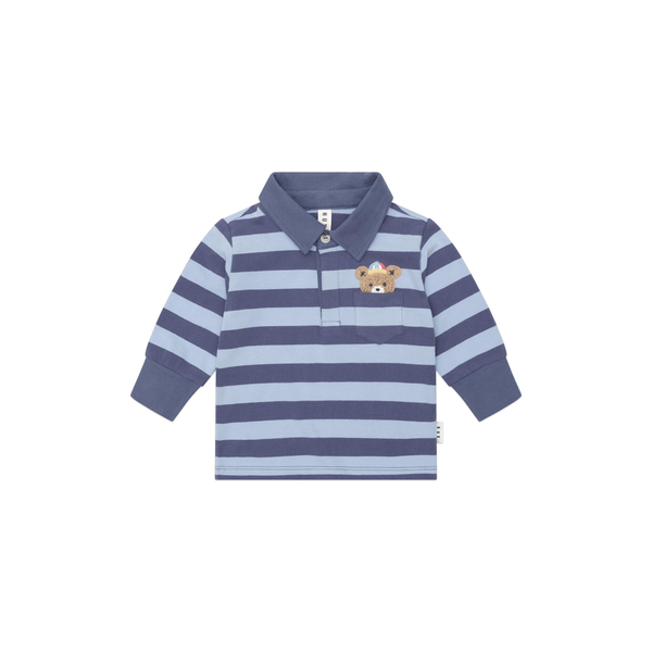 Huxbaby Peeping Hux Stripe Polo