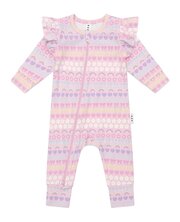 Huxbaby Emoji Rainbow Frill Romper-bodysuits-and-rompers-Bambini