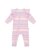 Huxbaby Emoji Rainbow Frill Romper