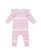 Huxbaby Emoji Rainbow Frill Romper