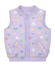 Huxbaby Hux Emoji Reversible Puffer Vest-jackets-and-cardigans-Bambini