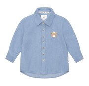 Huxbaby Chambray Hux Shirt-tops-Bambini