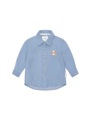 Huxbaby Chambray Hux Shirt-tops-Bambini