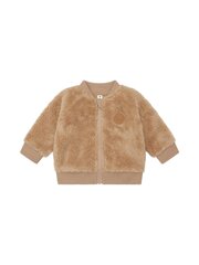 Huxbaby Varsity Hux Furry Jacket-jackets-and-cardigans-Bambini