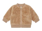 Huxbaby Varsity Hux Furry Jacket-jackets-and-cardigans-Bambini