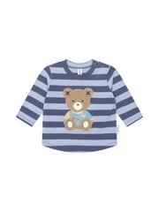 Huxbaby Furry Hux Stripe Bear Top-tops-Bambini