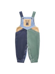Huxbaby Colour Block Overalls-pants-and-shorts-Bambini